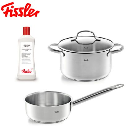 fissler フィスラー SFソース16、SFシチューポット20セット(クリーナー付) 207279