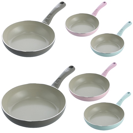 グリーンシェフ アースカラー フライパン 20cm クォーツグレー CC005423-004