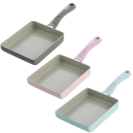 グリーンシェフ アースカラー エッグパン クォーツグレー CC005426-004