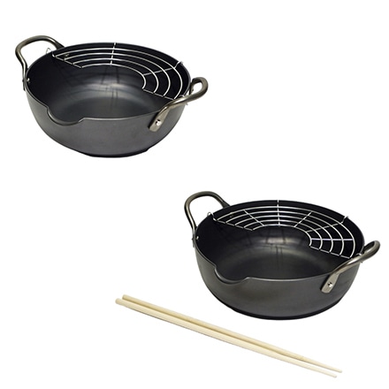 リバーライト 極 キワメ ジャパン 天ぷら鍋S J1320 ガス・IH対応