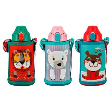 【新品】タイガー 水筒600ml コロボックル ライオン MBR-B06GRL Amazon｜タイガー 水筒 600ml コロボックル ステンレスボトル
