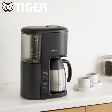 TIGER タイガー コーヒーメーカー アイボリーブラック ACE-V081KI