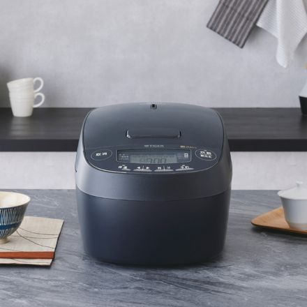 TIGER タイガー 圧力IHジャー炊飯器 5.5合 モーブブラック JPV-T100KV