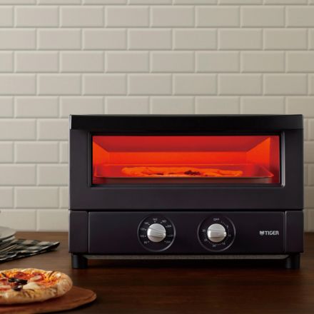 TIGER タイガー オーブントースター マットブラック KAV-B130KM