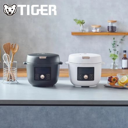 TIGER タイガー 電気圧力鍋〈TIGER COOKPOT〉2.0L マットブラック COK-B220KM