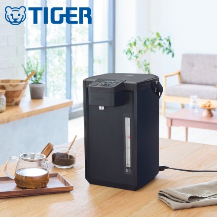 TIGER タイガー マイコン電動ポット 5.3L ブラック PDX-A530K