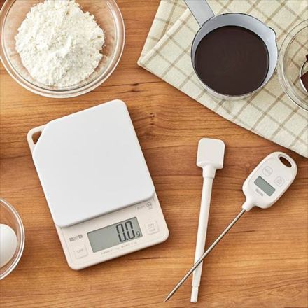 タニタ シンプルシリーズ デジタル温度計 アイボリー TT-P01-IV