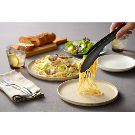 オークスAUX しっかりめんトング ブラック