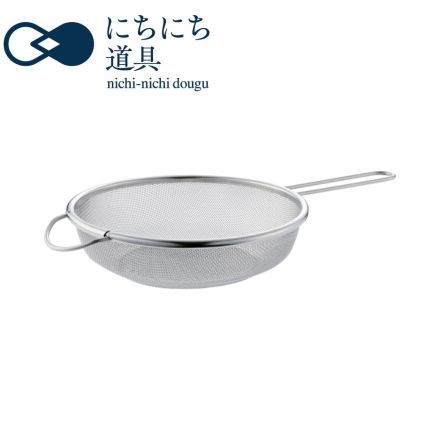 にちにち道具 フライパンゆでざる 22.5cm (フライパン24-26ｃｍ用)