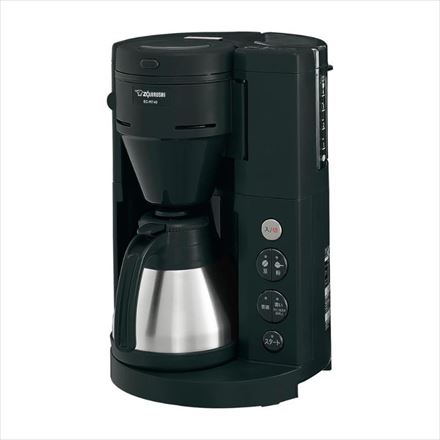 象印 コーヒーメーカー 珈琲通 全自動 ブラック EC-RT40-BA