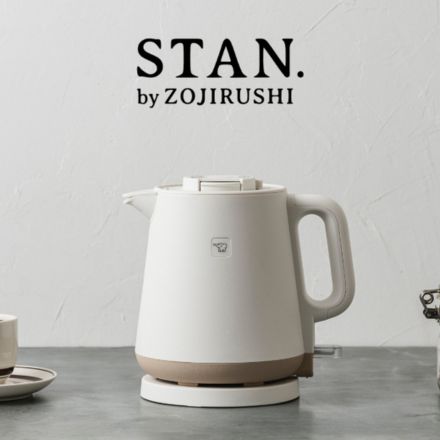象印マホービン STAN. 電気ケトル 0.8L ホワイト CK-PA08-WA