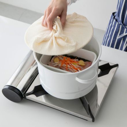 にちにち道具 蒸し鍋 21cm