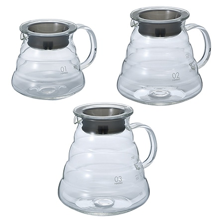 HARIO ハリオ V60 レンジサーバー 600 クリア XGSR-60-TB