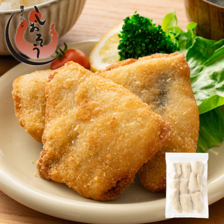 【骨取り済み】手作り ふっくら 肉厚なアジフライ 500g (約8～10枚前後)