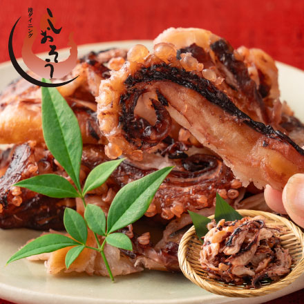 国産 イカ 皮付き焼き足 イカ足120g