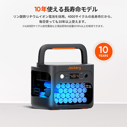 Jackery ポータブル電源 1000Plus 1000W JE-1000C