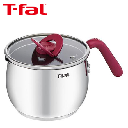 ティファール オプティスペースIH ステンレス マルチポット ルージュ 16cm シルバー G74783