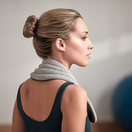 Ostrichpillow HEATED NECK WRAP Midnight Grey