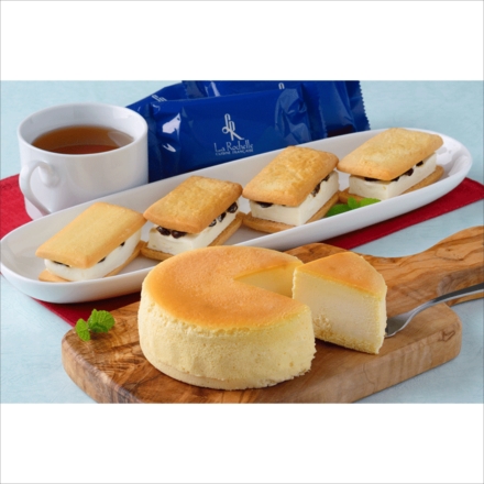 坂井宏行監修 プレミアムスイーツセット アイス×8個 ケーキ×1個