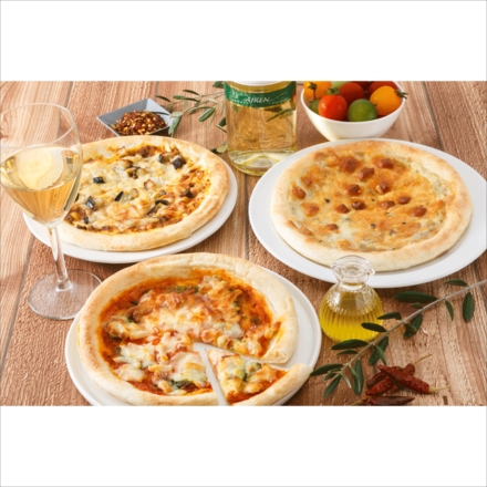 リストランテマッサ監修 3種のナポリ風ピッツァ 6枚セット