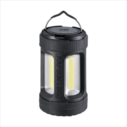 キャプテンスタッグ 雷神 COBランタン ミニ ブラック UK-4063