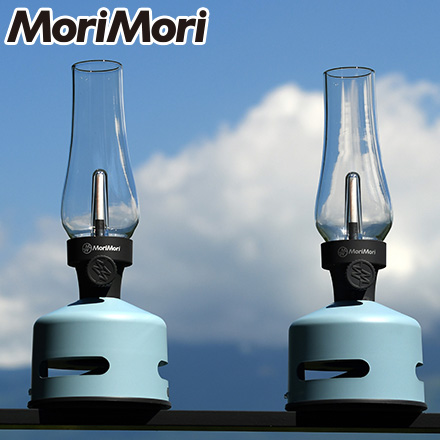 MoriMori LED ランタンスピーカー S1 PALE BREEZE グレイブルー FLS-2107-GB