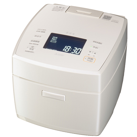 三菱電機 本炭釜 IHジャー炊飯器 NJ-VW10H 白真珠(しろしんじゅ)