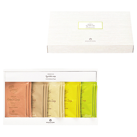 OCEAN&TERRE オーシャンテール 北海道 野菜スープ詰合せ 15食入り