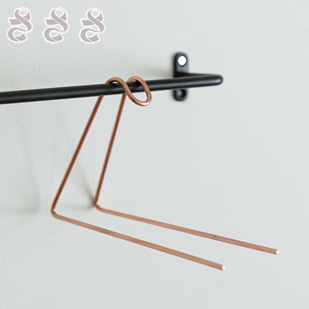 さささ 和晒ハンガー Double 2枚掛け