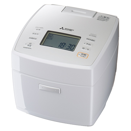 三菱 ＩＨジャー炊飯器 超音波 一升 月白（げっぱく） NJ-VS18G-W