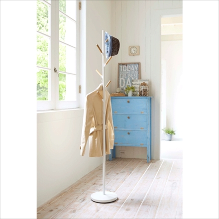 tower タワー ポールハンガー プレーン ホワイト 2814