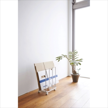 tower タワー ダンボールストッカー ホワイト 3303