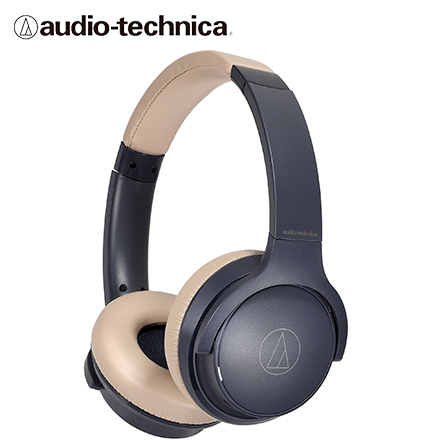 オーディオテクニカ ワイヤレスポータブルヘッドホン ネイビーベージュ TH-S220BT NBG