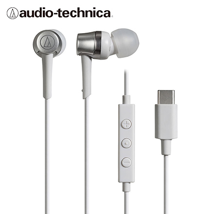 オーディオテクニカ USB Type-C用イヤホン ホワイト ATH-CKD3C WH