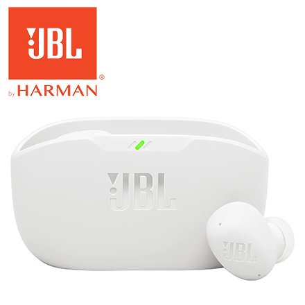 JBL ワイヤレスイヤホン Wave Buds 2 ホワイト WBUDS2WH