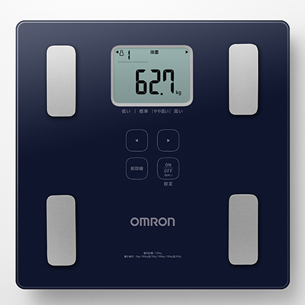 オムロン OMRON 体重体組成計 カラダスキャン ダークブルー HBF-236-JDB