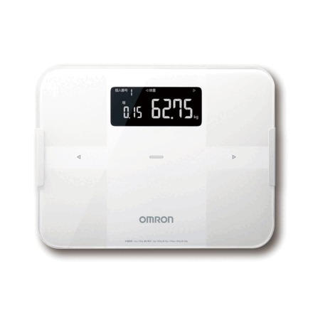 オムロン 体重体組成計 ホワイト KRD-608T2-W