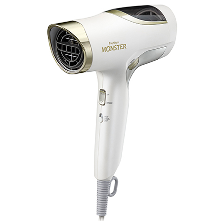 モンスター コイズミ BLDCダブルファンドライヤー ホワイト KHD-W990/W