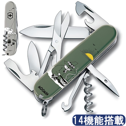 ビクトリノックス ムーミンコレクション クライマー ムーミン キャンプ 1.3703.7-X13