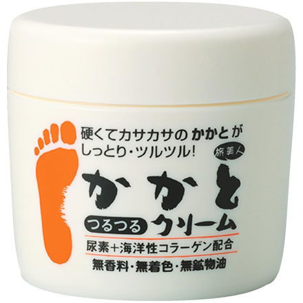 アズマ商事 かかとつるつるクリーム 100g 旅美人
