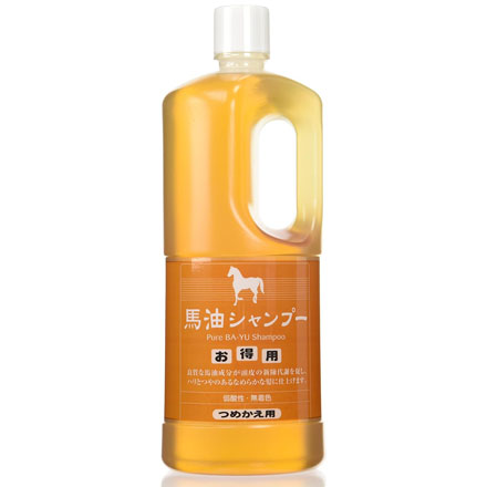 アズマ商事 馬油シャンプー 詰め替え用 1000ml 旅美人