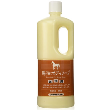 アズマ商事 馬油ボディソープ 詰め替え用 1000ml 旅美人