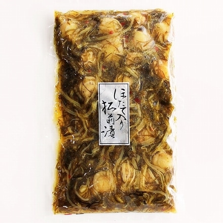 北海道産 ほたて入り 松前漬け 帆立 400g×2 計800g