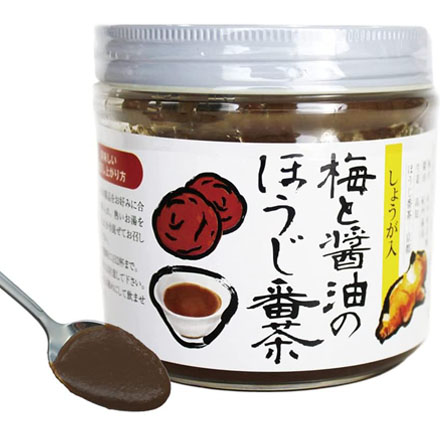 梅醤 梅と醤油のほうじ番茶 ＼ホンマでっか！？TVで紹介／ 250g 梅醤番茶