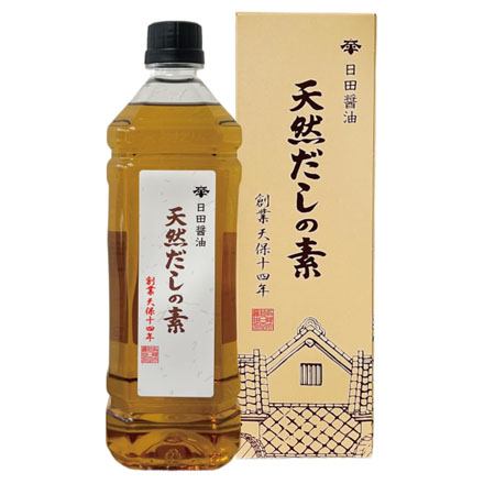 日田醤油 天然だしの素 900ml 伝統製法 高級出汁