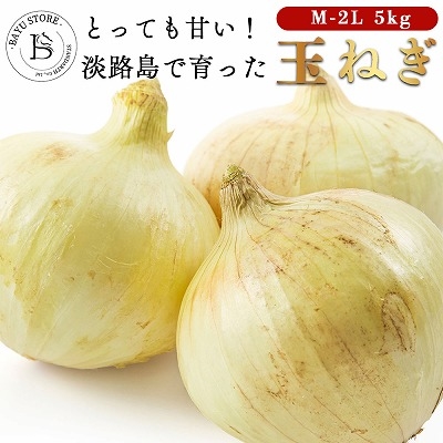 玉ねぎ 約5kg 産地直送 淡路島産 M-2Lサイズ　甘～い！ 淡路島たまねぎ 大玉 野菜 農家さんよりお届け