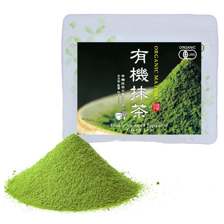抹茶 100% 国産 有機 抹茶粉末 2袋 (60g×2)【日本一の茶師監修】