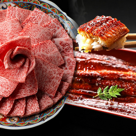 松阪牛 A5等級 しゃぶしゃぶ用 400g ＆ 国産 うなぎ 200g×2尾 うなぎ お肉 鰻 セット