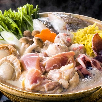 北海道 鶏白湯鍋 トリパイタンナベ 2～3人前 鍋 水炊き 鍋セット たっぷりコラーゲン鍋 水郷どり 鶏肉 国産 真いか 帆立　水炊き 白濁 鶏白湯スープ 博多水炊き お取り寄せグルメ ボーンブロススープ 鶏ガラスープ