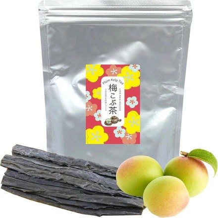 梅昆布茶 粉末 200g 1000円ポッキリ 【梅の香りと昆布の旨味が効いた】
